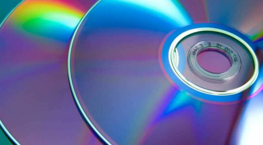 reflektierende DVDs